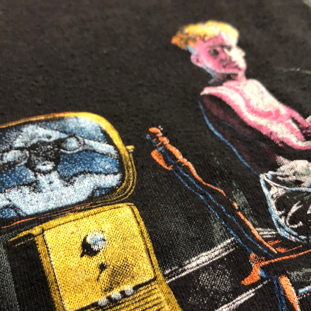 Rush Power Windows 85-86 Vintage XL (M) T-shirt - Picture 3 of 4